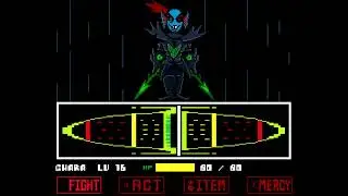 Undyne OverPowered DEFEATED AT MORMAL MODE