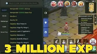 Cara Mendapatkan Potion 3 Million Exp !! Auto lvl up | Ragnarok M Eternal Love