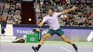 Roger Federer Shanghai Rolex Masters 2017 Practice time