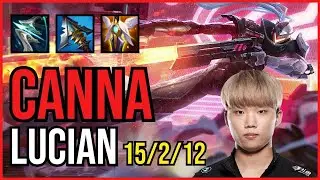 CANNA - LUCIAN - KR Challenger - Patch 11.6