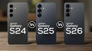 Samsung Galaxy S24 Vs Samsung Galaxy S25 Vs Samsung Galaxy S26