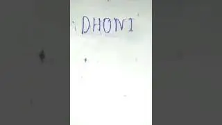 DHONI Name A brand logo.💯#IPL#Csk#Dhoni.