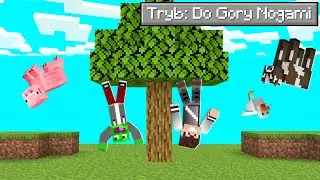 MINECRAFT DO GÓRY NOGAMI z PALIONEM!