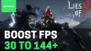 ЛУЧШИЕ настройки ПК для Lies of P! (максимальный FPS и видимость)
