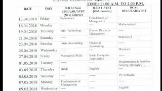 davv admit card download process