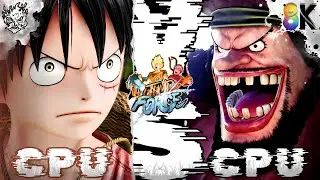 JUMP FORCE 2025 [ Ai vs Ai ] Team Luffy & Zoro & Sanji [ VS ] Team Blackbeard & Hancock & Sabo