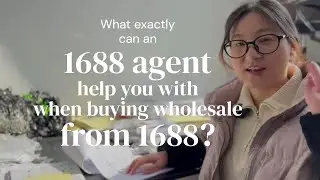 What exactly can an 1688 agent help you with when buying wholesale from 1688?  #1688sourcingagent