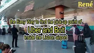 Простой способ найти точку посадки Uber и Bolt в аэропорту Лиссабона