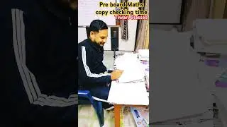 Pre board copy checking time...👍🏻 #tiwariclasses #tiwariclassesshivam #preboardexams #cbse #shorts