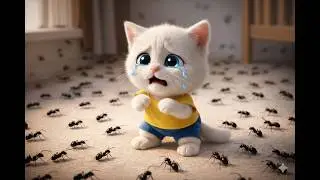 🙀 OMG 🐛 The Kitten is in Big Trouble 😿 Little Kitten&rsquo;s Unbelievable Bug Story