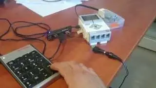 ev3dev - using a keypad