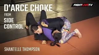 Shantelle Thompson &ndash; D'arce Choke from Side Control lesson