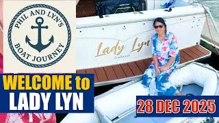 Boat Re-Naming Day ⚓ Did We Do It Right? | Welcome Aboard Lady Lyn | Flybridge Cruising Australia