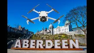 Aberdeen - The Granite City - DJI Mini 3 drone footage