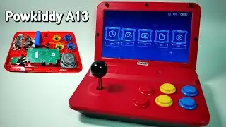 휴대용 접이식 게임기로 돌아온 Powkiddy A13 - 개봉, 사용기, 분해, 개조 가능성 리뷰  Powkiddy A13 returns as a portable folder