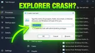 fix explorer.exe crash win11/10