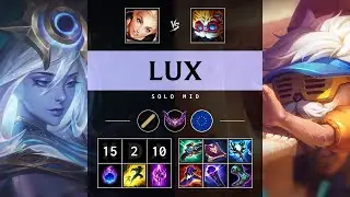 Lux Mid vs Heimerdinger: Dominating - EUW Master Patch 14.20