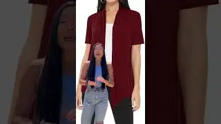 Casual Short Sleeve Draped Open Front Solid Cardigan | MOA Collection V433