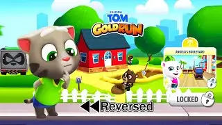 Talking Tom Gold Run: Раскрытие эволюции персонажа (2026) - Геймплей в обратном порядке iOS