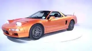 Imola Orange Pearl NSX Type S filmed at Turnstudio.net