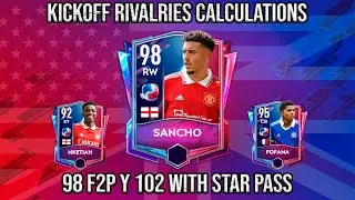 KICKOFF RIVALRIES CALCULATIONS
