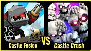 Castle Crush Vs Castle Fusion Game Comparison!