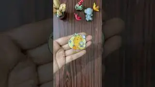 DIY Cute Capybara Sticker 😍 #diy #cute #capybara #sticker #clay #clayart #cutebaby #cuteanimals #1k