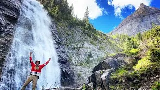 Epic adventure to Ribbon Creek Falls Alberta!