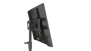 TV08-46T True Vision Portable TV Tripod Stand for 37&Prime; to 70&Prime; LED/LCD
