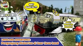 Pengunjung Misterius dari Luar Java Land! 🌍 | Loko Land Adventures EP. 13 | Kartun Anak Kereta Api