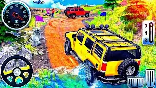 4x4 Offroad Jeep Driving Simulator 3D - DriveSUV 4x4 jeep Offroad Game - Android GamePlay