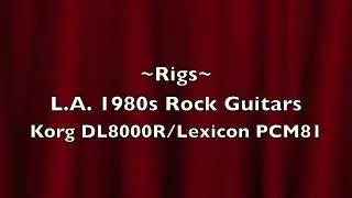 RIGS  L.A. 1980s Rock Guitars