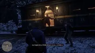 Red Dead Redemption 2 Deal with the Train Guards