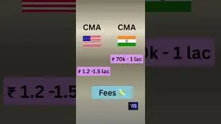 US CMA vs CMA INDIA .... Which one do you prefer ?? #cma #cmapoint #cmaaspirants #cmaindia #cmausa