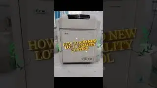How to add new lot of QC in ERBA XL 640|@tamillabtech|Fully automated chemistry analyser