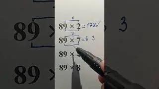 Multiply Numbers Using a Trick Experts Ignore #mathtrick #maths #mathematica #mathematics #education