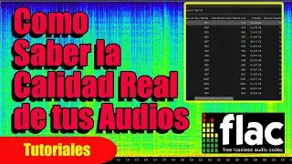 C&oacute;mo Conocer la Calidad Real de un Archivo de Audio - FLAC MP3 WAV y otros