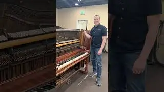 BEFORE: Colorado Opera House 1914 Colby Upright Piano Rebuild