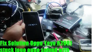 Fix Solution Oppo Yoyo R2001 stuck logo oppo solved with UFI-Android tool box First in the world