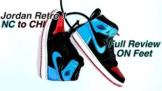 Air Jordan 1 OG NC to Chi Review and On Foot