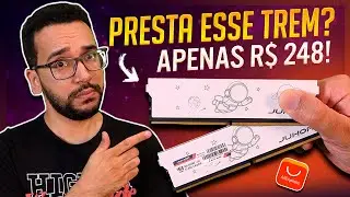A Mem&oacute;ria DDR5 MAIS BARATA do AliExpress! VALEU pagar R$ 248? JUHOR DDR5