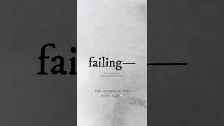 10,000 Failures = Success | Do Not Fear Failure | Motivation (read comments) #shorts