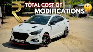 Hyundai verna fully modified 🔥 Spend ? lakh on verna 😬 fully Expenditure 😍