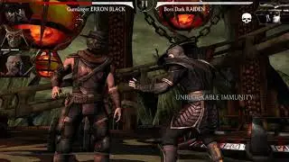 mkx mobile boss dark raiden😉