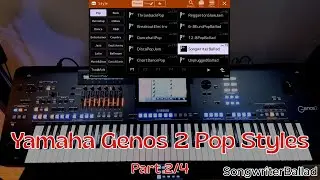 Yamaha Genos 2 &ndash; Part 2/4 | Modern Pop Rhythms & 90s Groove Showcase