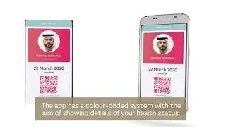 Why does Al Hosn app status turn red?