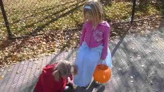 Kiddos show off their candy haul