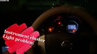 Nissan Terrano instrument cluster light problem solution in 2 minutes👍