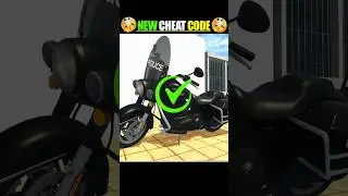 👮&zwj;♂️Indian bike driving 3D Police Bike cheat code #shorts