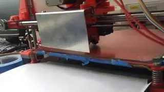 RepRap Auto Printing - Ejection of print and starting of new print.